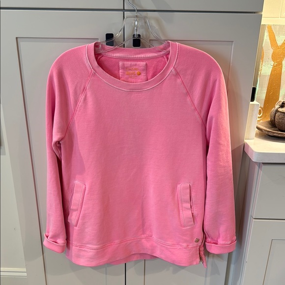 Lilly Pulitzer Beach Comber Sweatshirt sz Small GUC - Picture 1 of 3